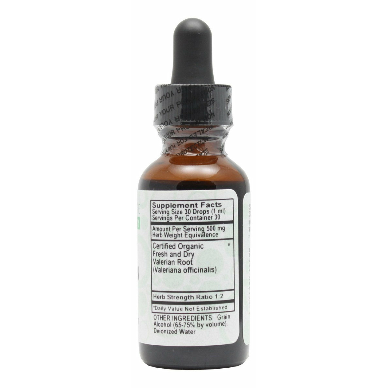 Valerian - 1 oz Liquid - Supplement Facts