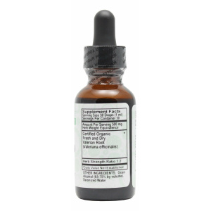 Valerian - 1 oz Liquid - Supplement Facts