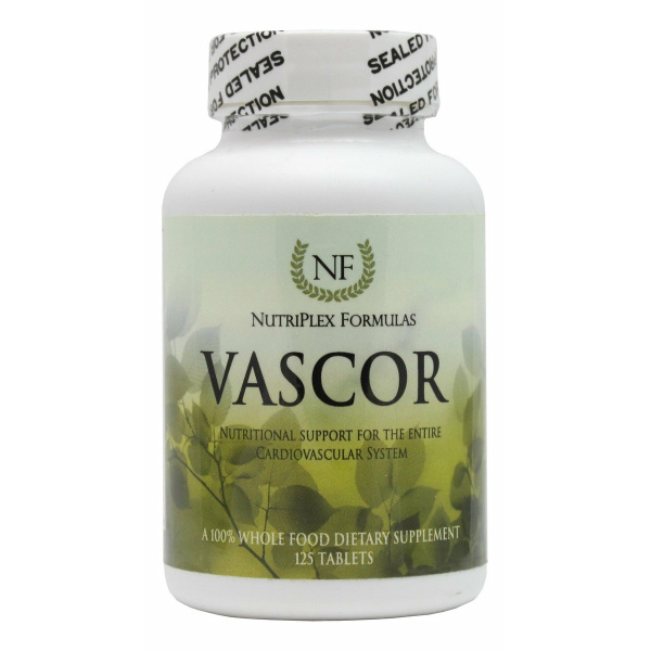 Vascor - 125 Tablets - Front
