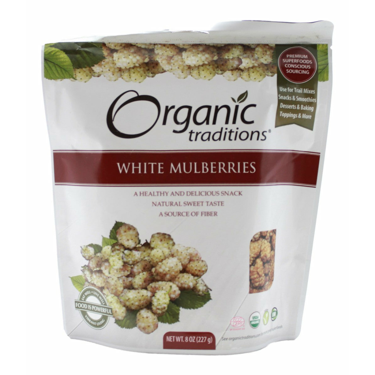 White Mulberries - 8 oz