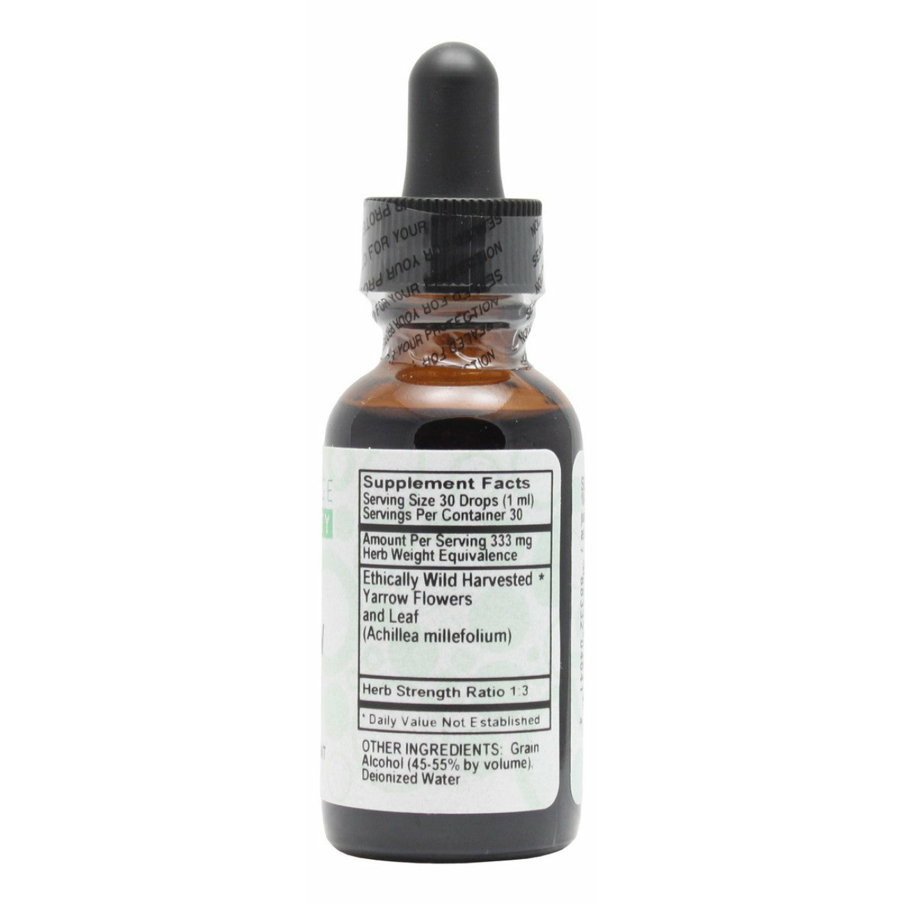 Yarrow - 1 oz Liquid - Supplement Facts