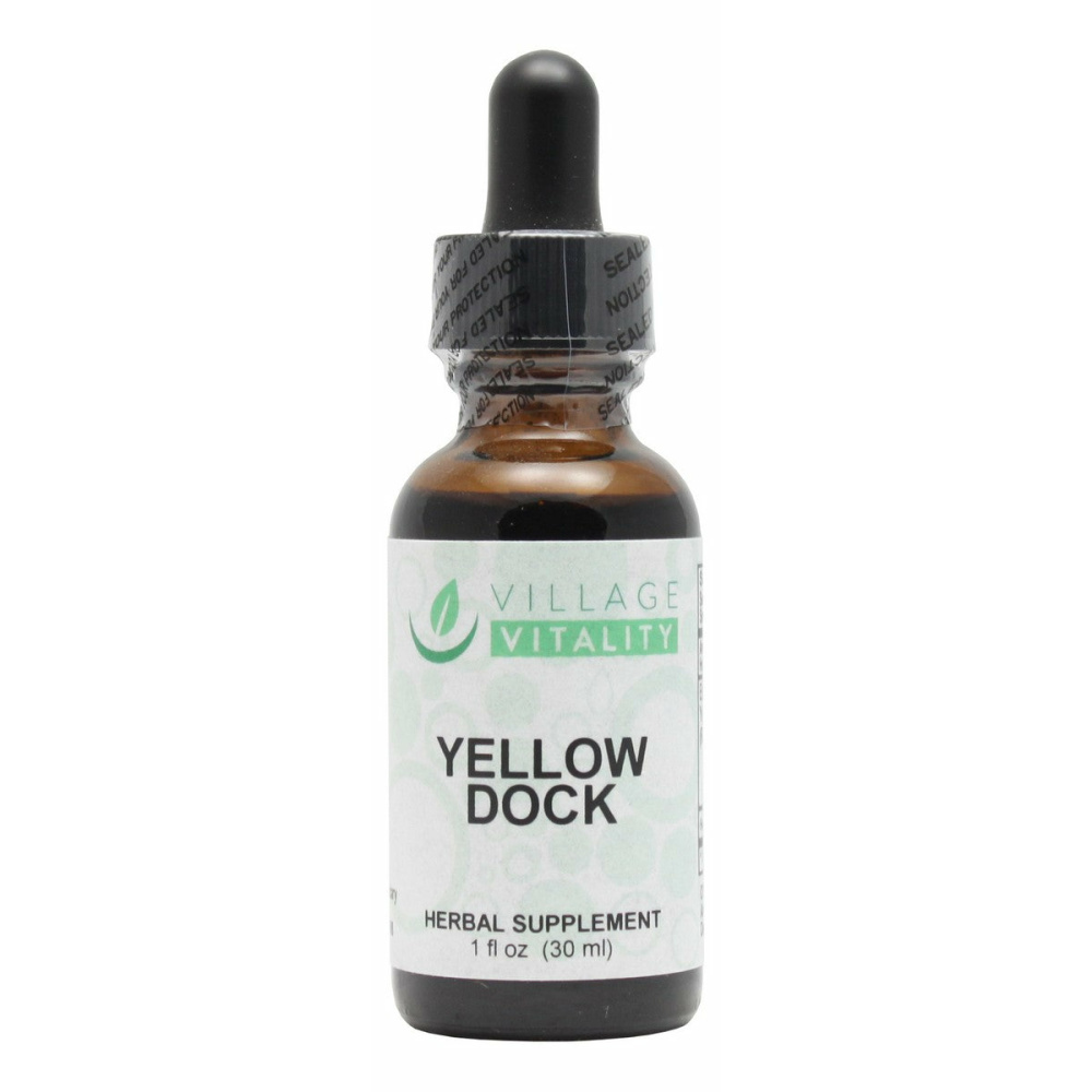 Yellow Dock - 1 oz Liquid - Front