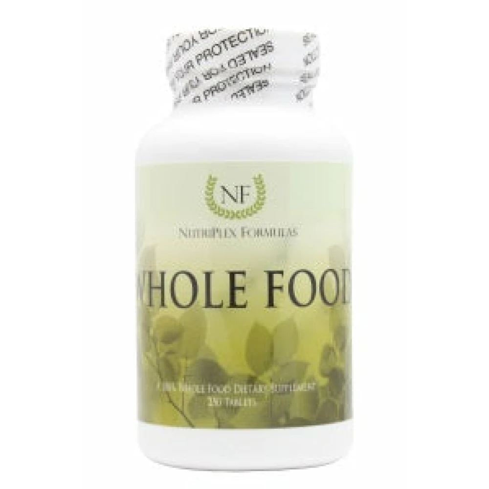 Whole Food Complex - 250 Tablets - Front