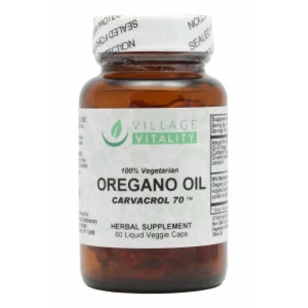 Oregano Oil - 60 Capsules - Front