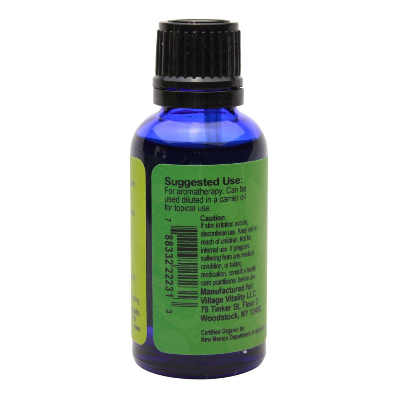 Organic Eucalyptus Essential oil - 1 oz - Info