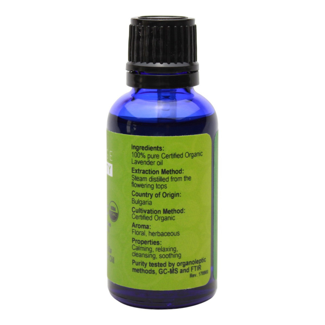 Organic Lavender (Bulgarian) Essential Oil - 1 oz - Supplement Facts