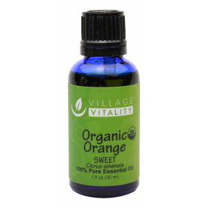 Organic Orange Essential Oil - 1 oz - Front