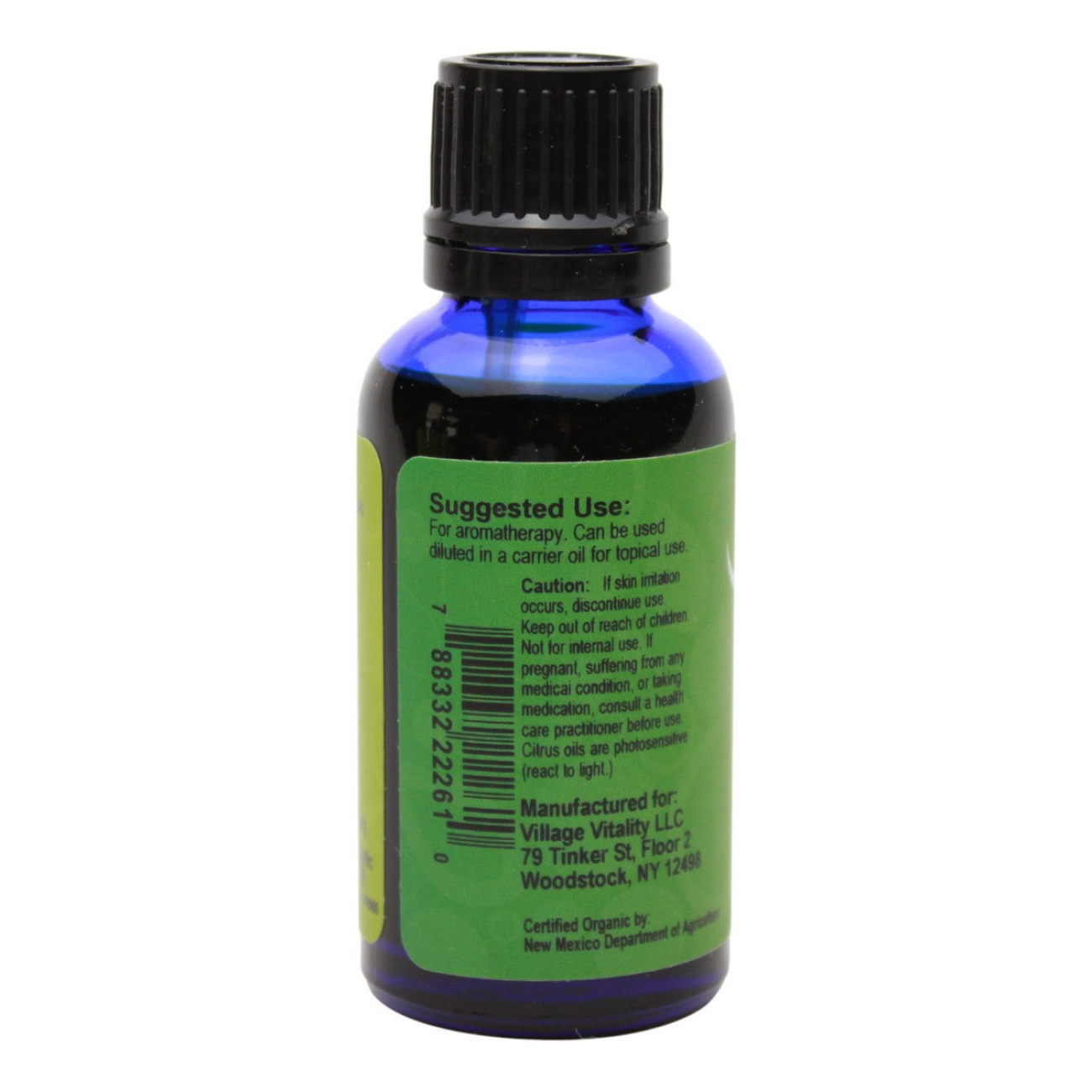 Organic Orange Essential Oil - 1 oz - Info