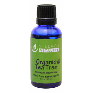 Organic Tea Tree Essential Oil - 1 oz - Front