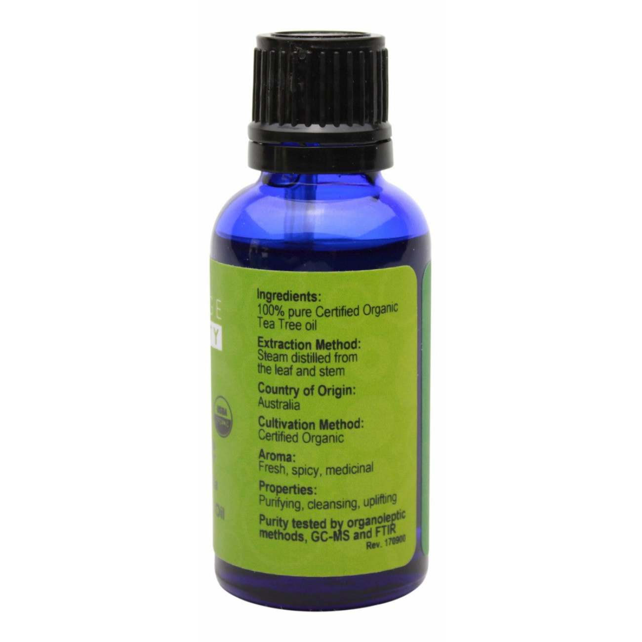 Organic Tea Tree Essential Oil - 1 oz - Supplement Facts