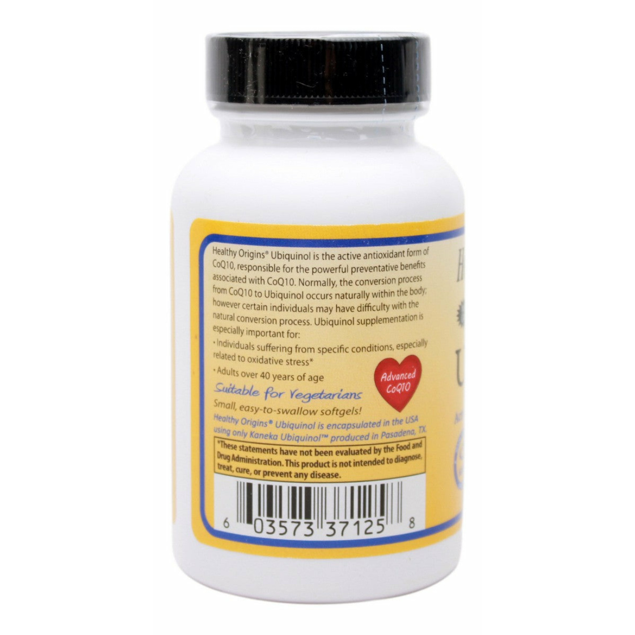 Ubiquinol 100 mg - 60 Veggie Softgels - Info