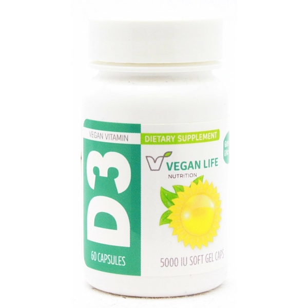 Vegan D3 5000 - 60 softgels