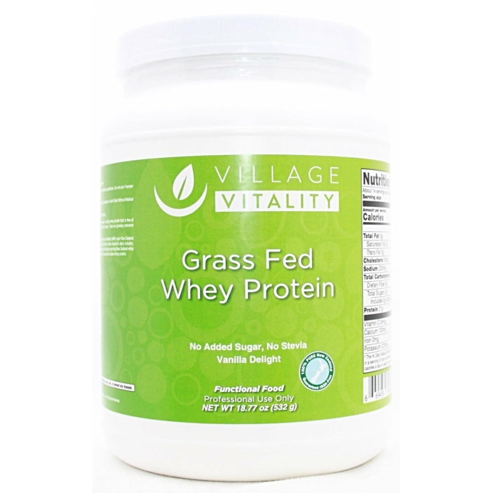 Grass Fed Whey Protein Vanilla - 18.77oz