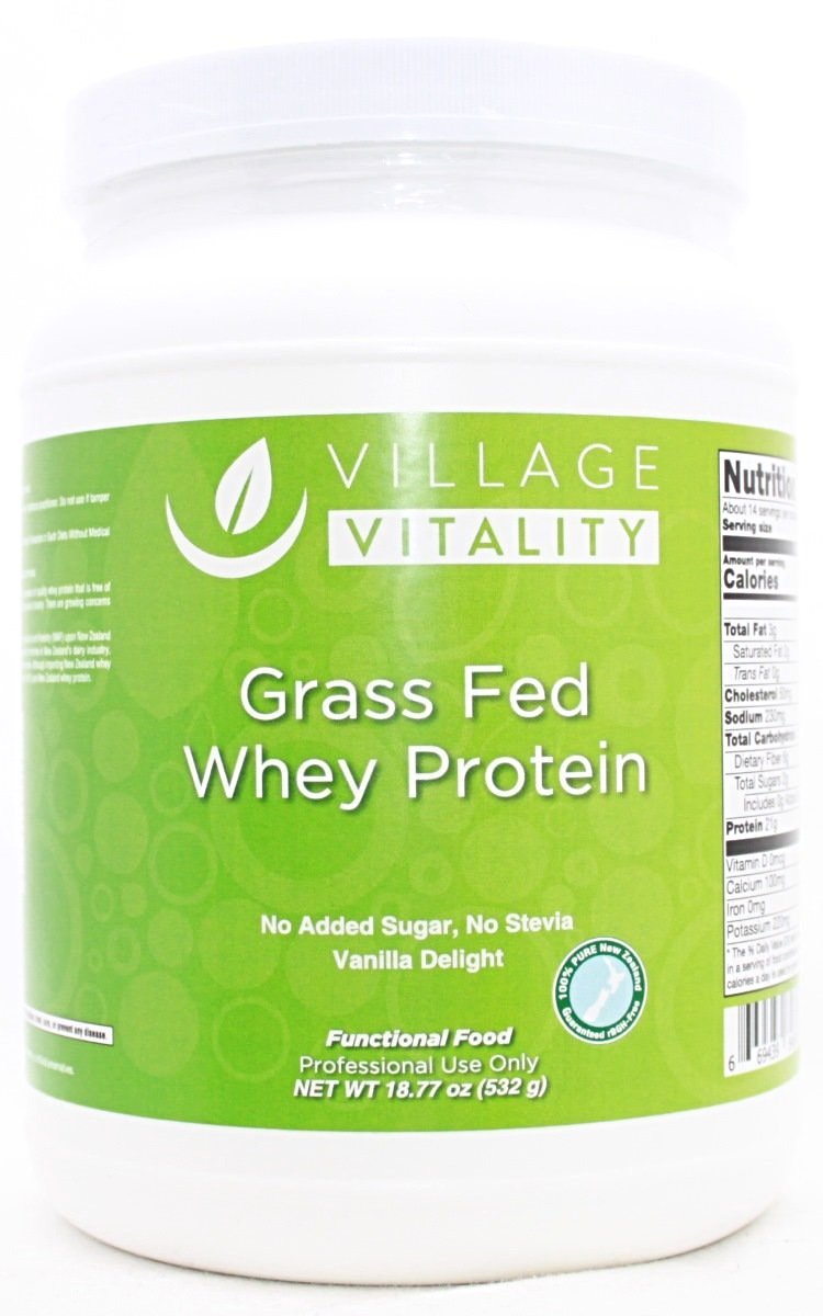 Grass Fed Whey Protein Vanilla - 18.77oz