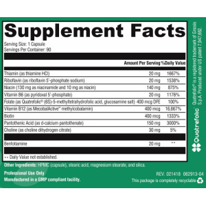 Coenzyme B-Complex - 90 Capsules