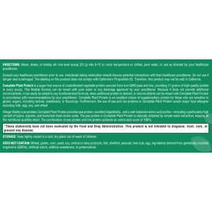 Complete Plant Protein - 10.37 oz Powder