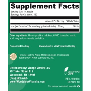 Easy Iron 29 mg - 120 Capsules
