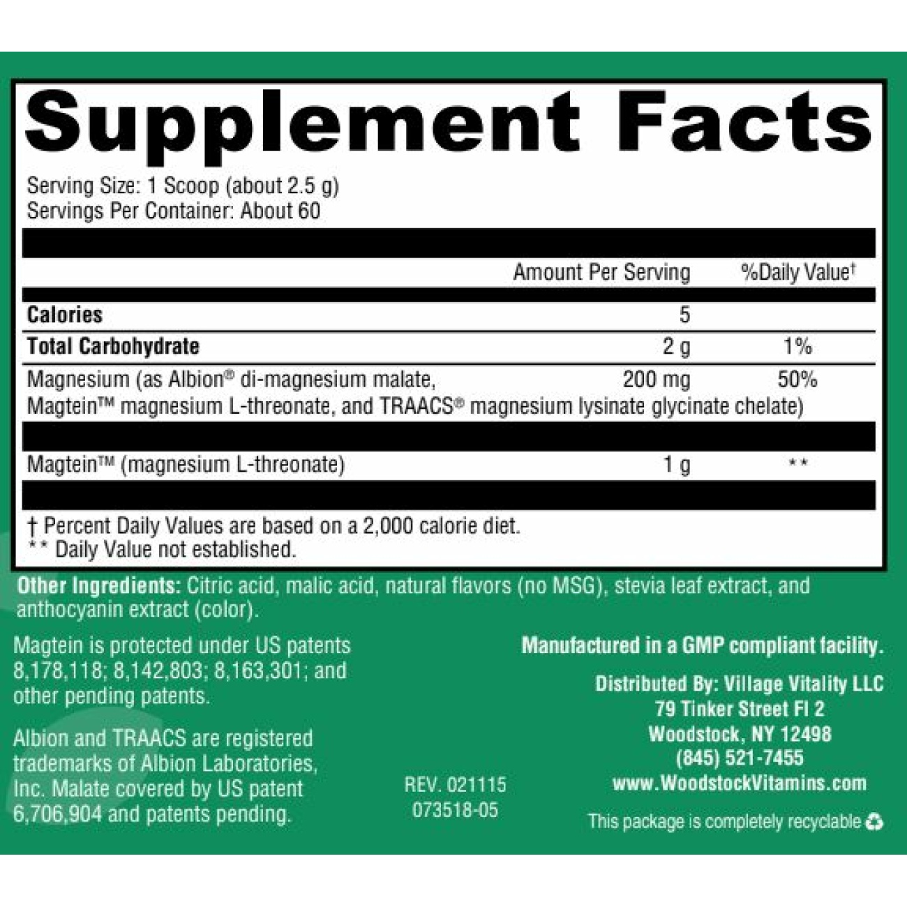Easy Mag Plus Berry - 5.29 oz Powder
