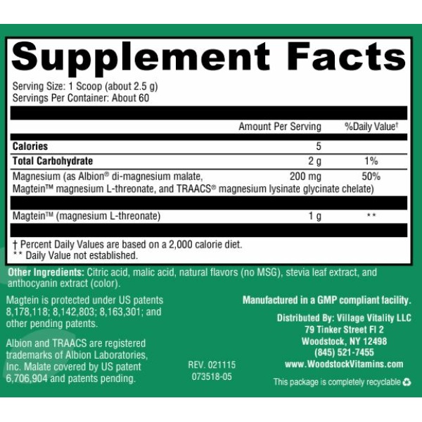 Easy Mag Plus Berry - 5.29 oz Powder