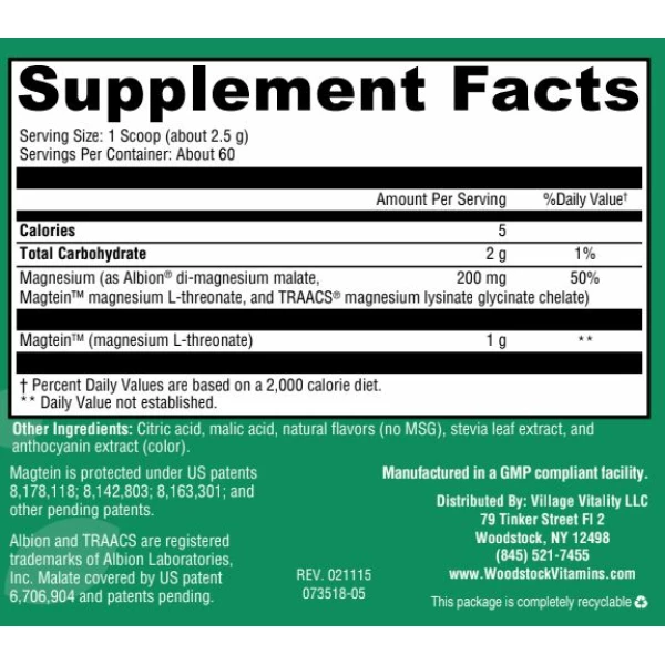 Easy Mag Plus Berry - 5.29 oz Powder