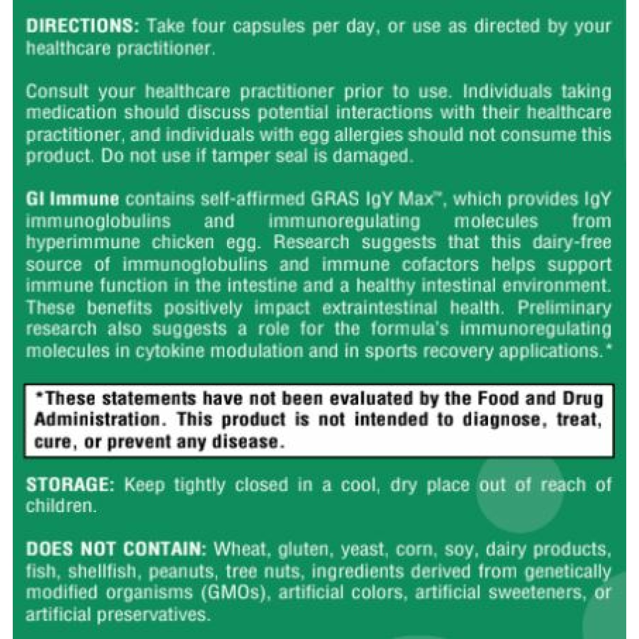 GI Immune - 120 Capsules