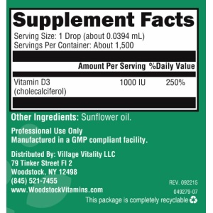 Liquid D3 - 2 oz Liquid
