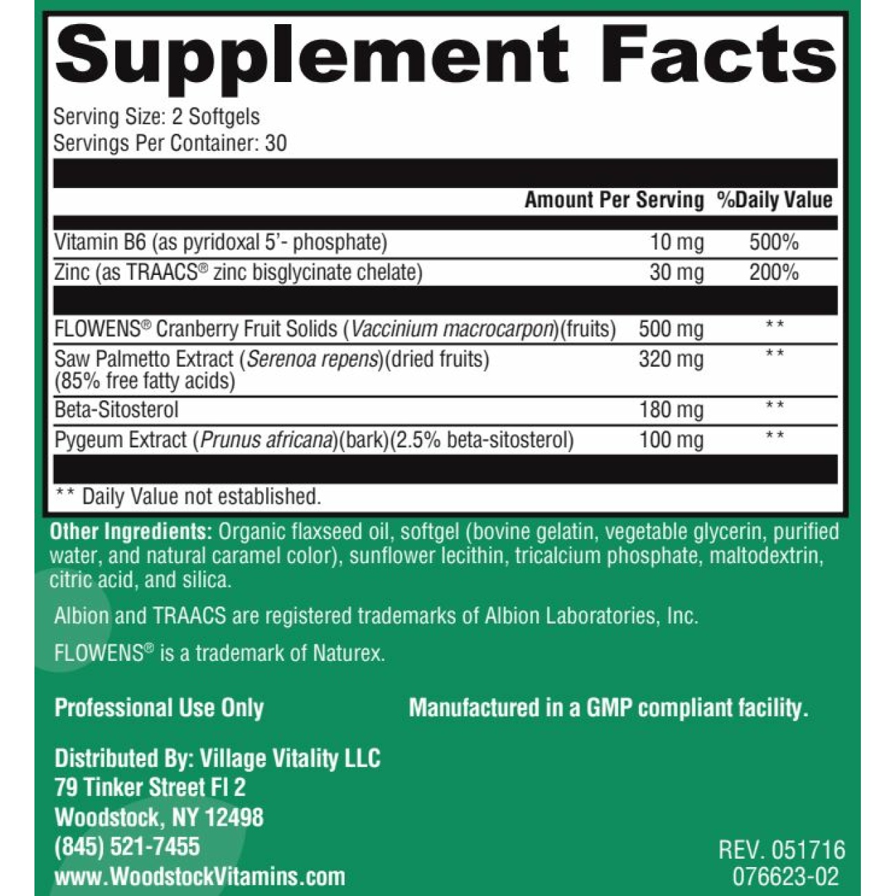 Prostate Health - 60 Softgels
