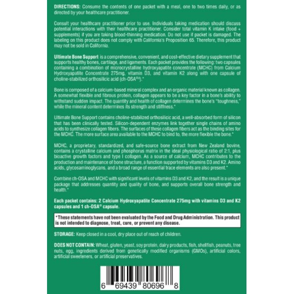 Ultimate Bone Support - 60 Packets