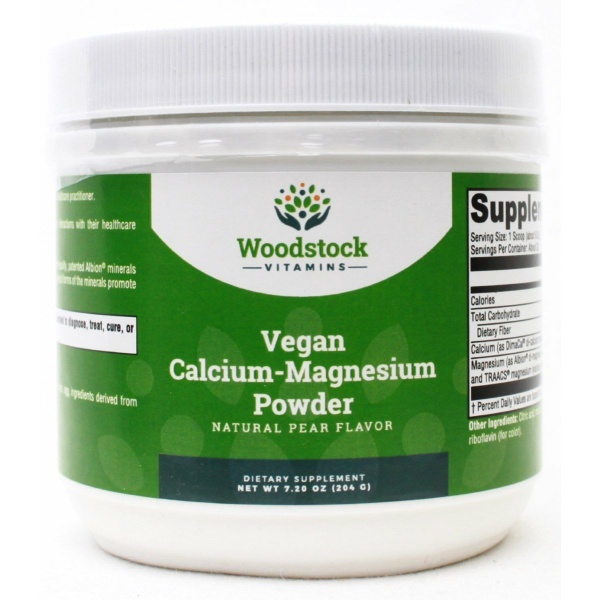 Vegan Calcium-Magnesium Powder - 7.20 oz