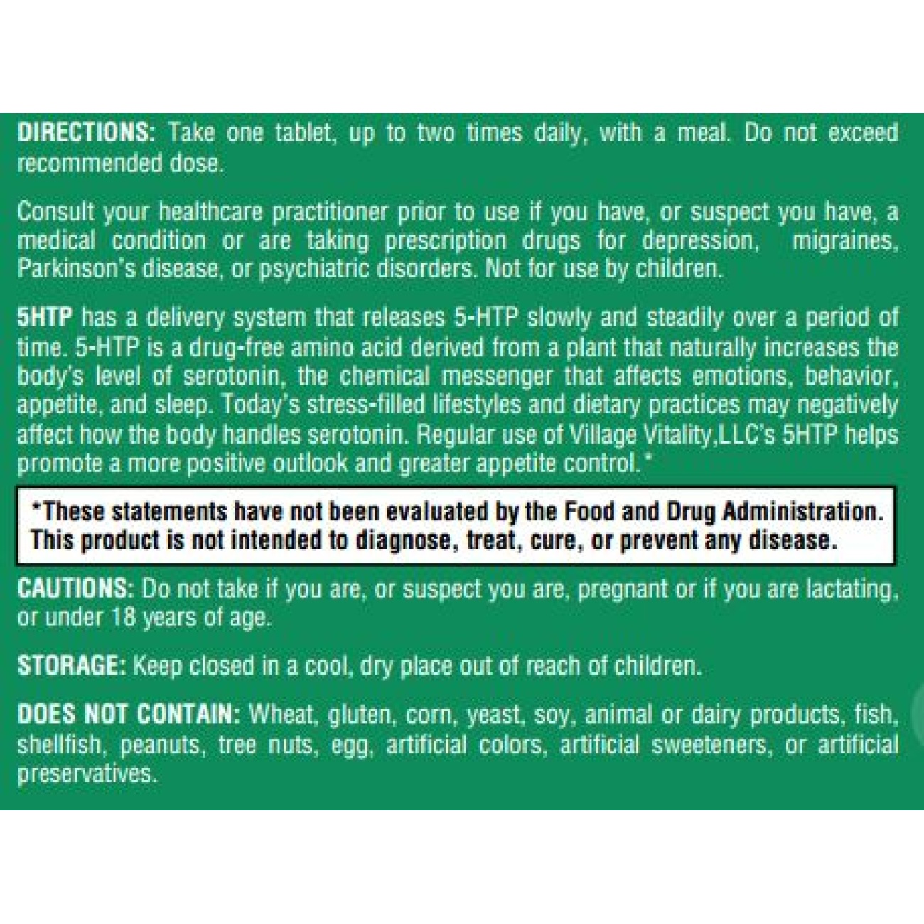 5HTP - 60 Tablets