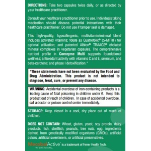 Coenzyme Multi - 120 Capsules