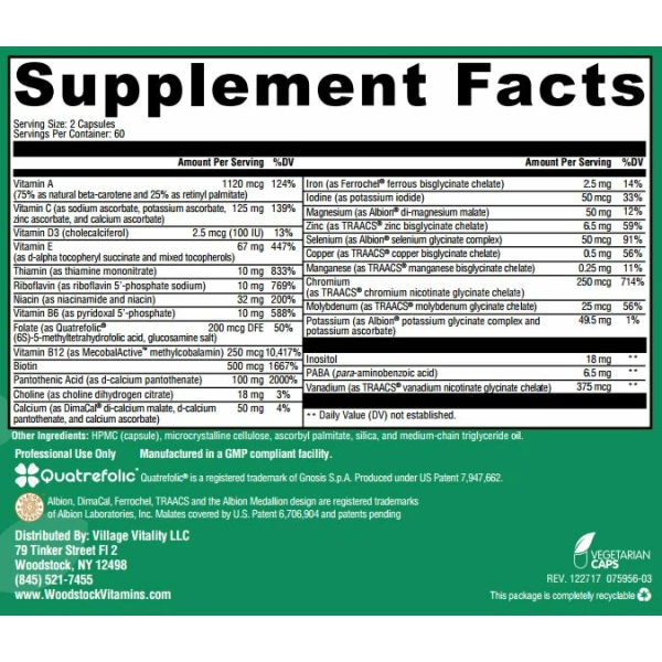 Coenzyme Multi - 120 Capsules