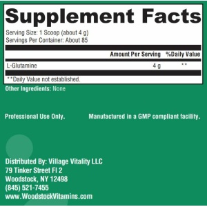 Glutamine - 12 oz Powder