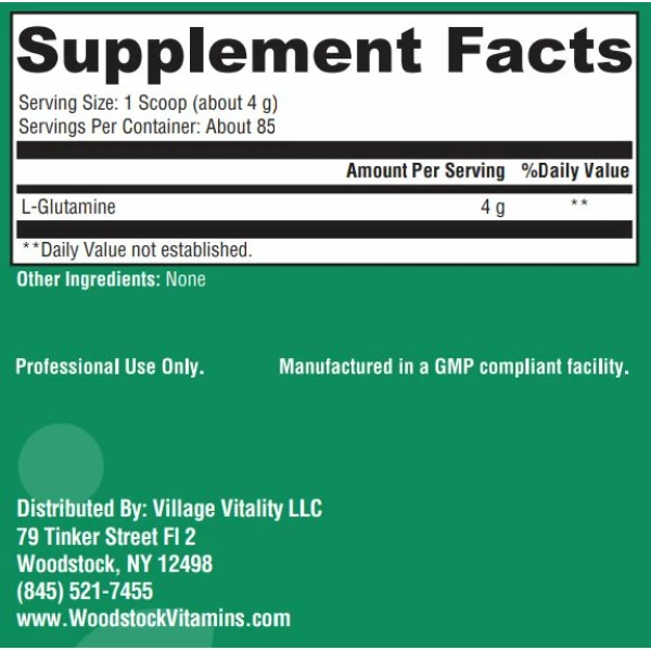 Glutamine - 12 oz Powder