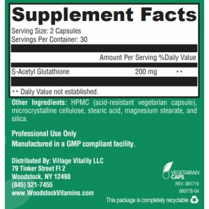 Glutathione Absorb - 60 Capsules
