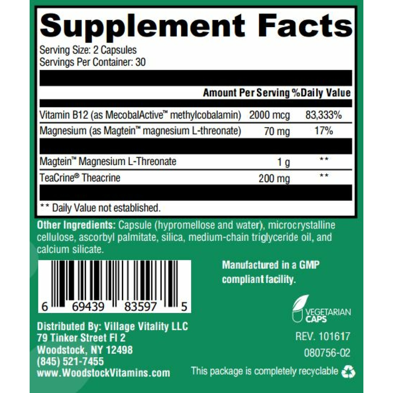 Mental Alertness - 60 Capsules