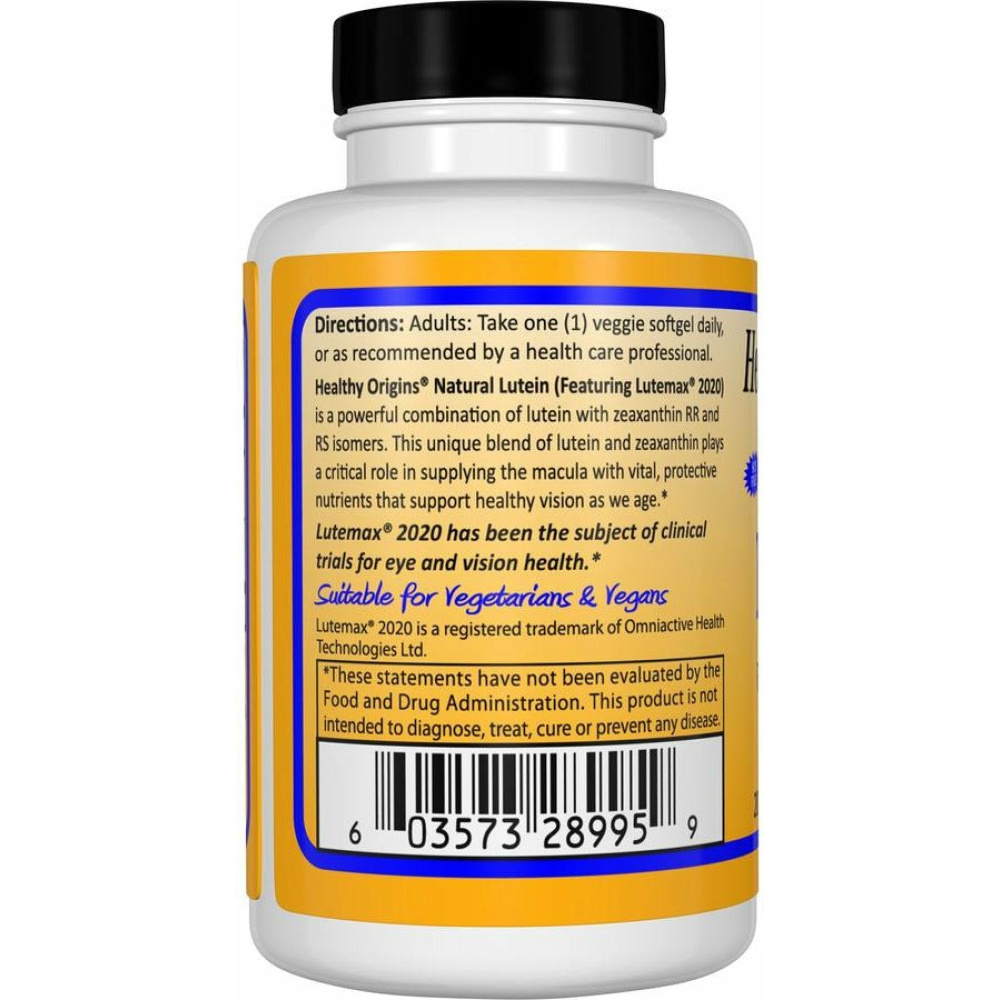 Lutein 20mg - 180 Softgels
