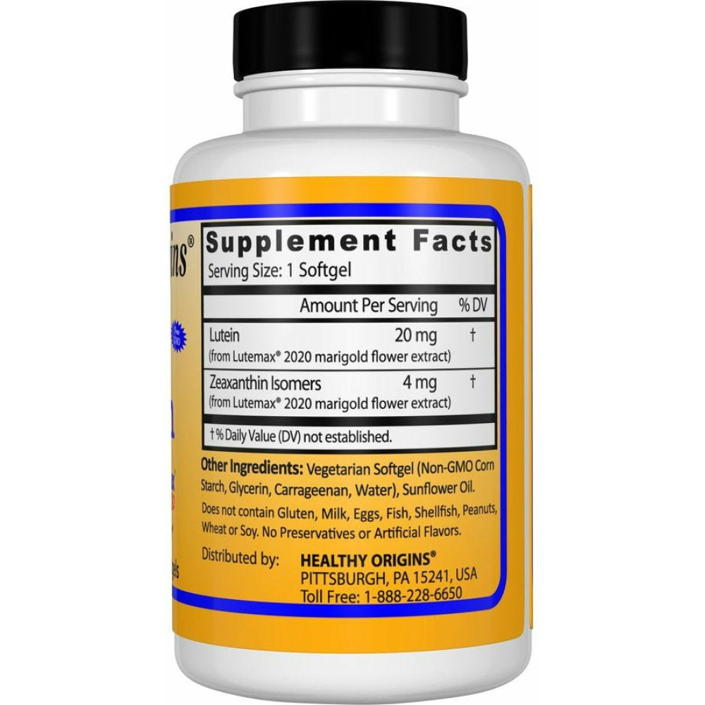 Lutein 20mg - 180 Softgels