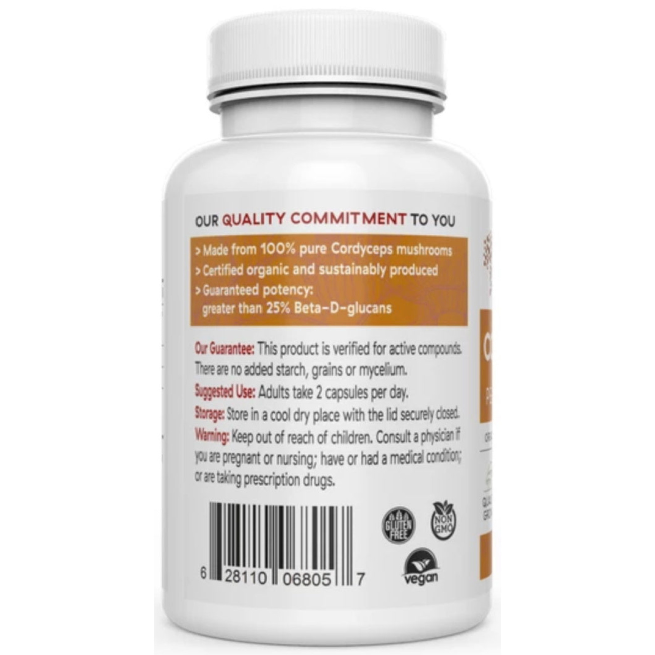 Cordyceps-M - 120 Capsules