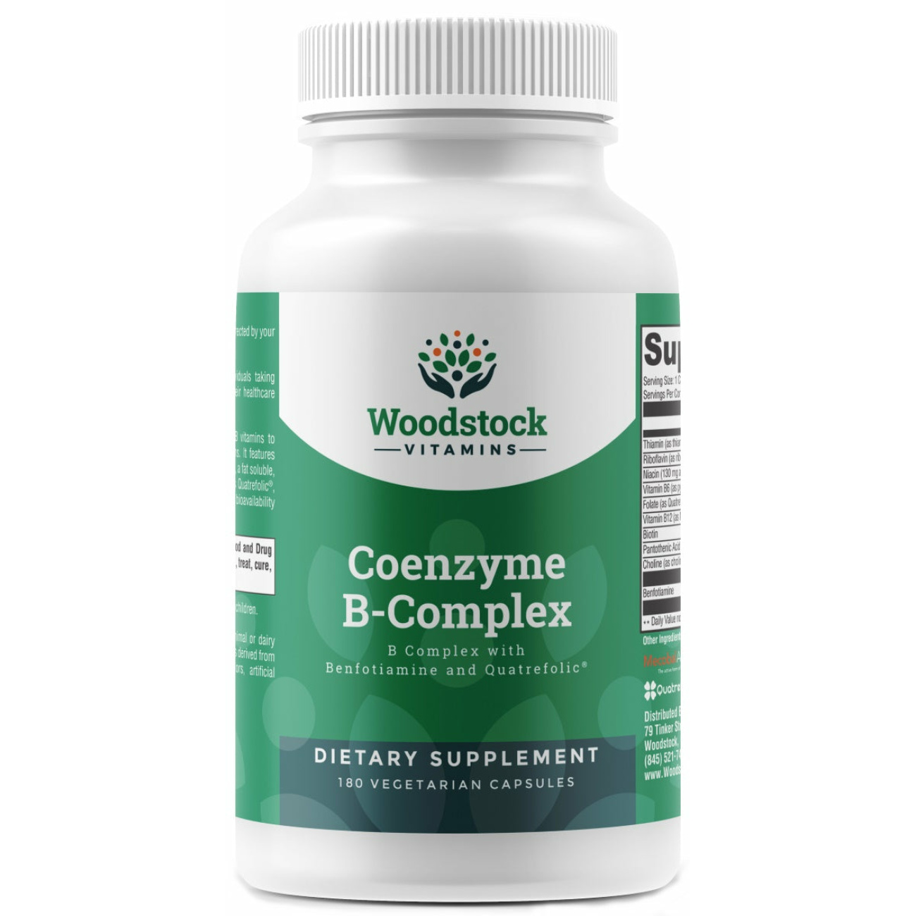 Coenzyme B-Complex - 180 Capsules