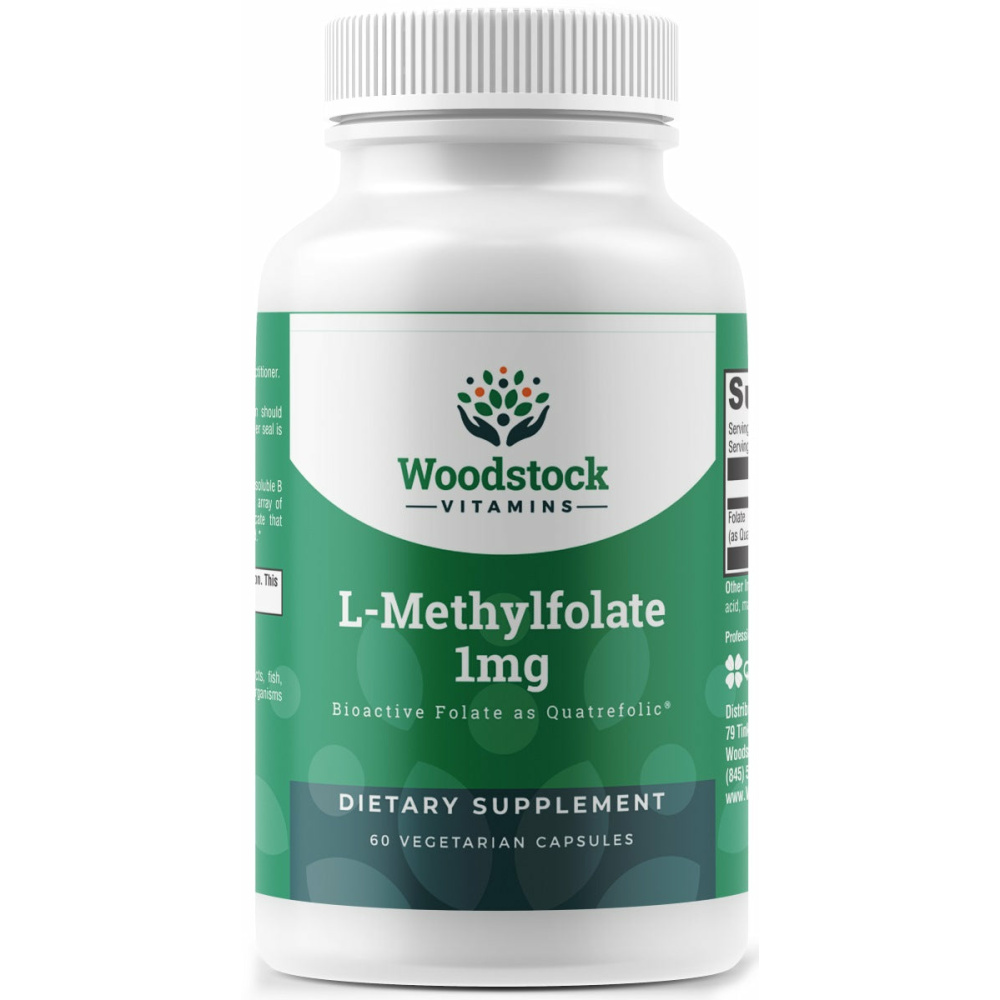 L-Methylfolate 1mg - 60 Capsules