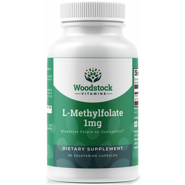 L-Methylfolate 1mg - 60 Capsules