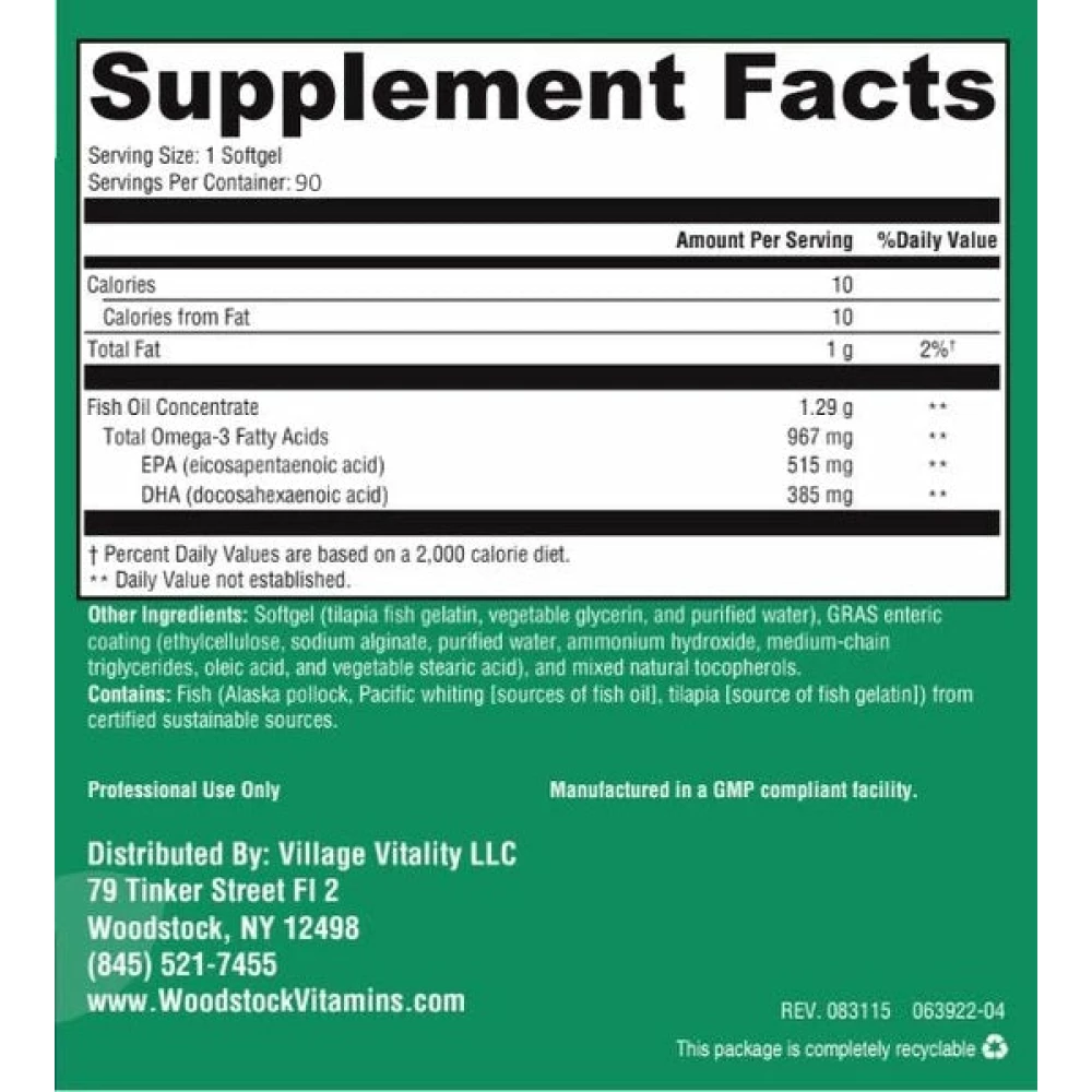 Alaskan Omega 900 - 90 Softgels