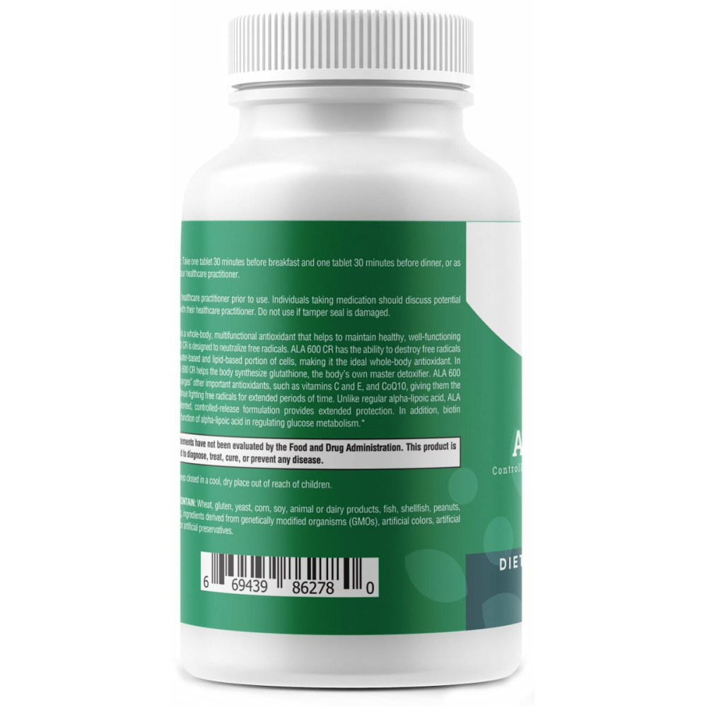 ALA 600 CR - 60 Tablets