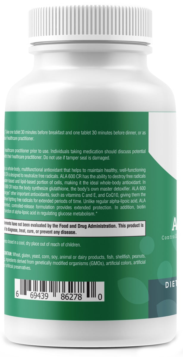 ALA 600 CR - 60 Tablets