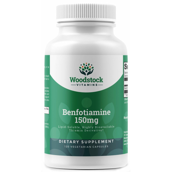 Benfotiamine 150 mg - 120 Capsules