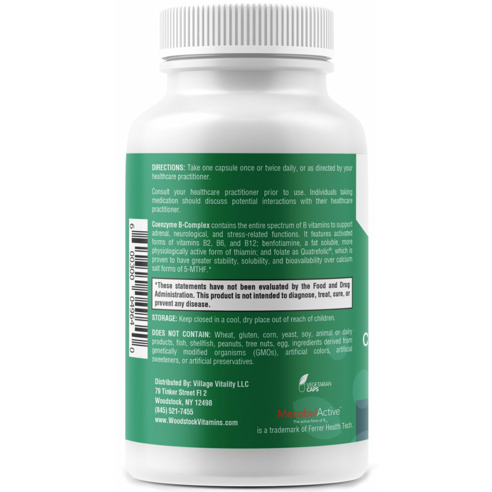 Coenzyme B-Complex - 90 Capsules