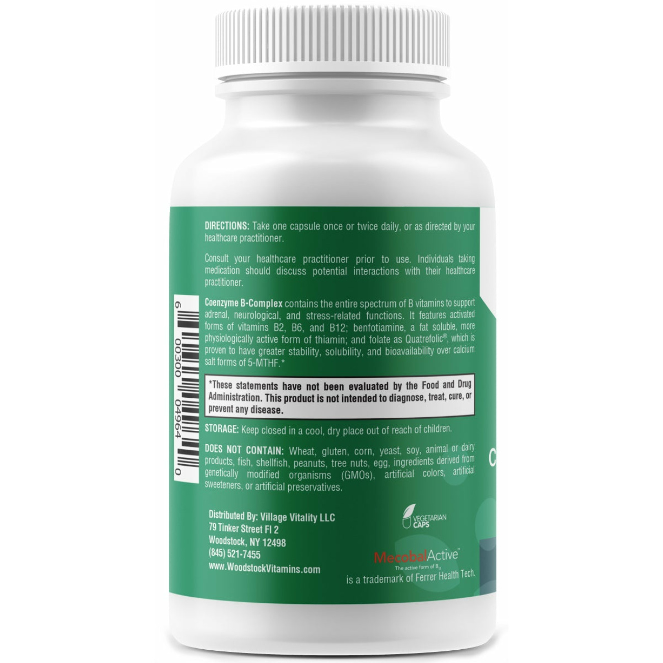 Coenzyme B-Complex - 90 Capsules