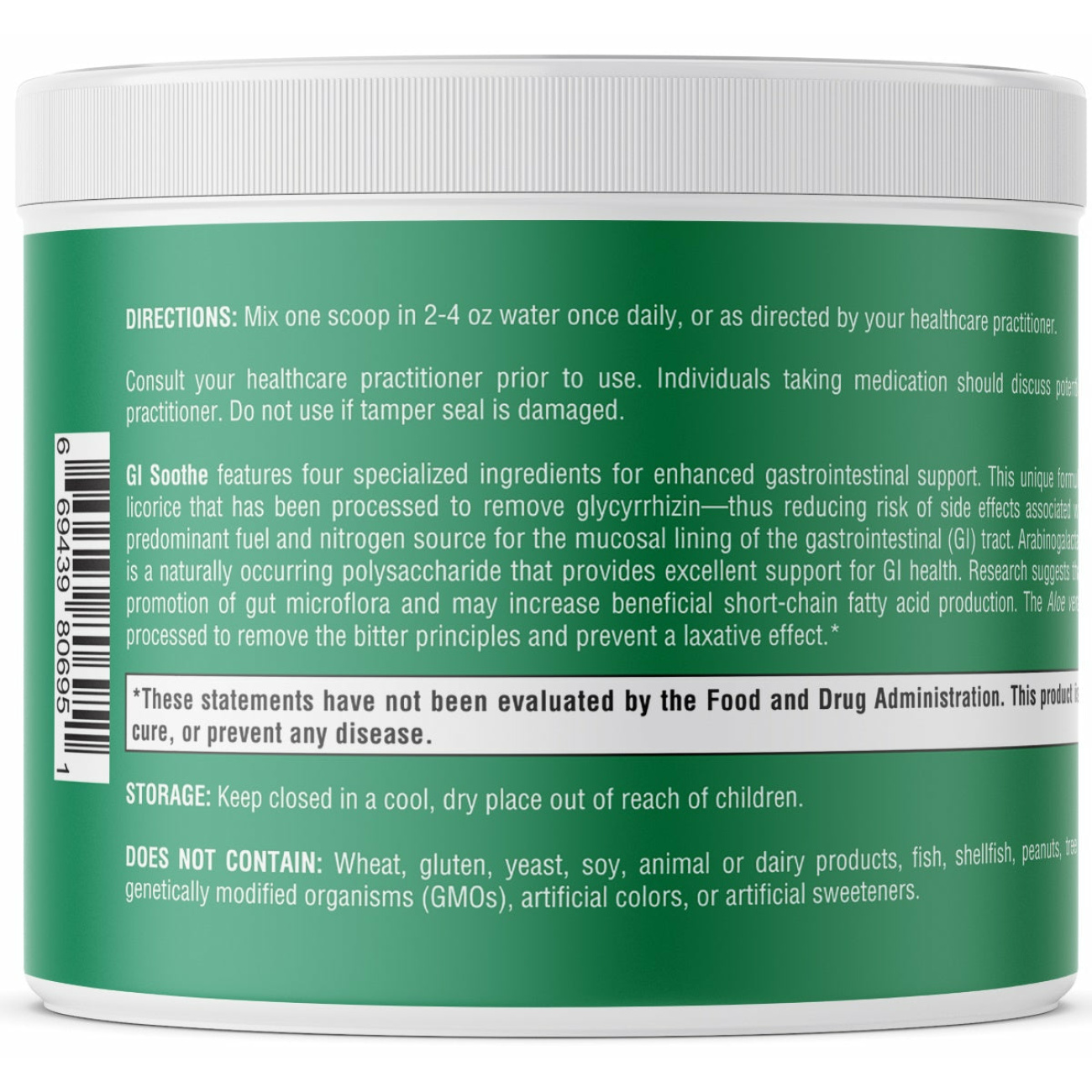 GI Soothe - 6.1 oz Powder