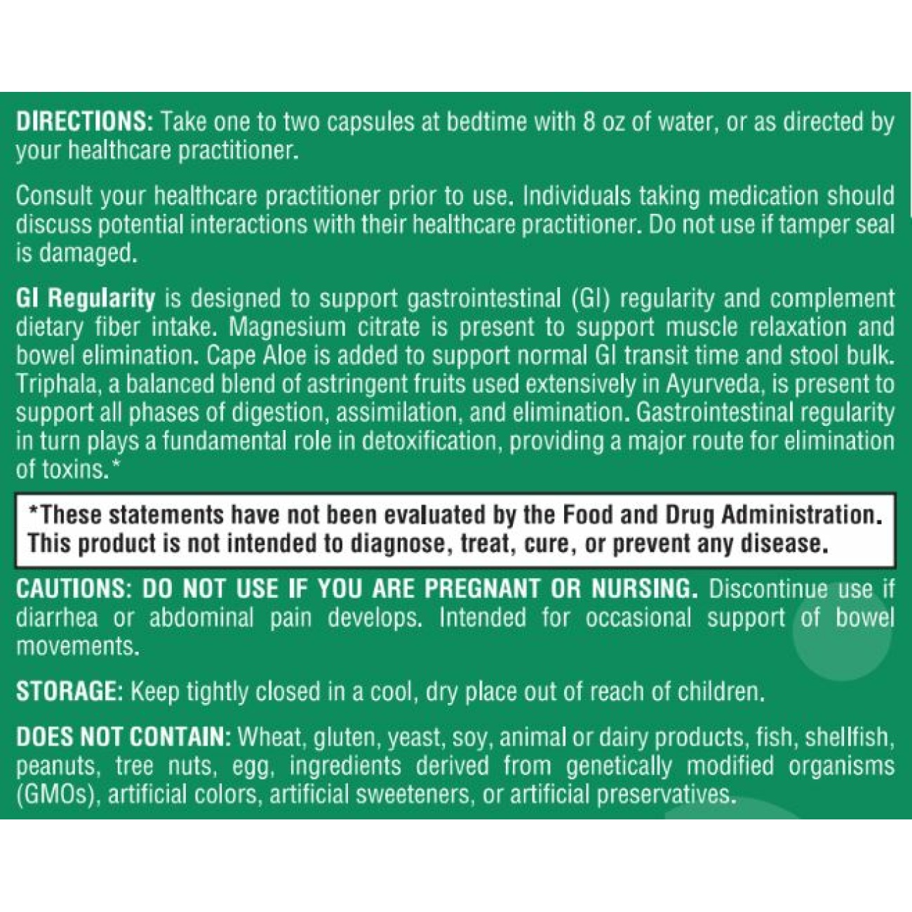 GI Regularity - 60 Capsules